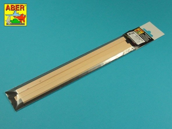 Aber WL 2x10 Linden Wooden Strips 2 x 10 x 245mm x 7 pcs