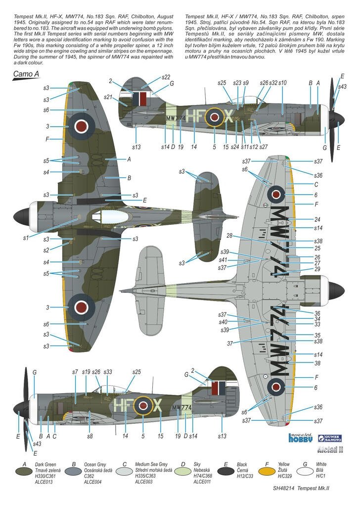 Special Hobby 48214 Tempest Mk.II Hi-Tech 1/48 – imagen 4
