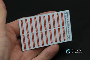 Quinta Studio QP32008 Remove Before Flight standard external streamer 24, 20 Pcs 1/32 – image 5