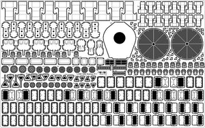 Pontos 23007F1 HMS RODNEY 1942 Detail Up Set 1/200 – image 33