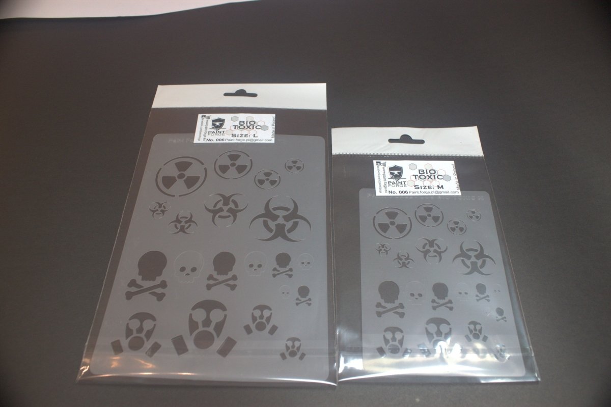 Paint Forge PFST001M STENCIL - HEX – immagine 3