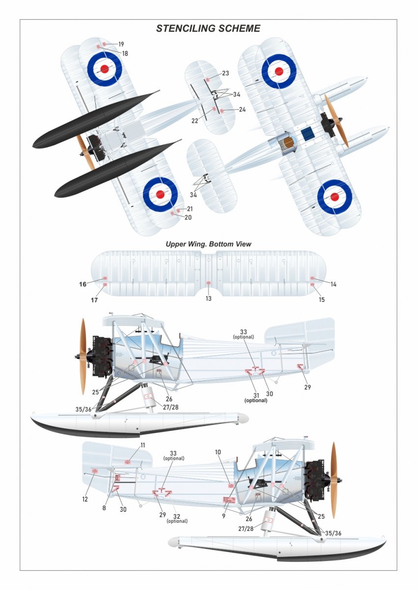 Armory Models 48004 Fairey Flycatcher British Interwar FAA Floatplane Fighter, Late (Metal) 1/48 – immagine 13