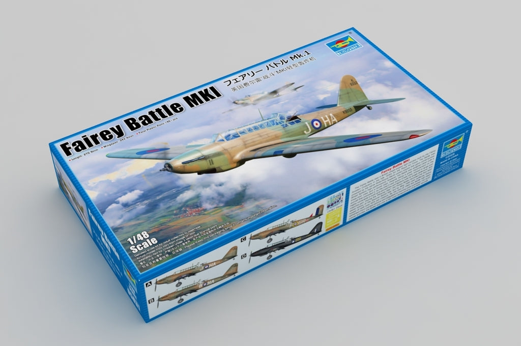 Trumpeter 05831 Fairey Battle Mk.I 1/48 – obrázek 2