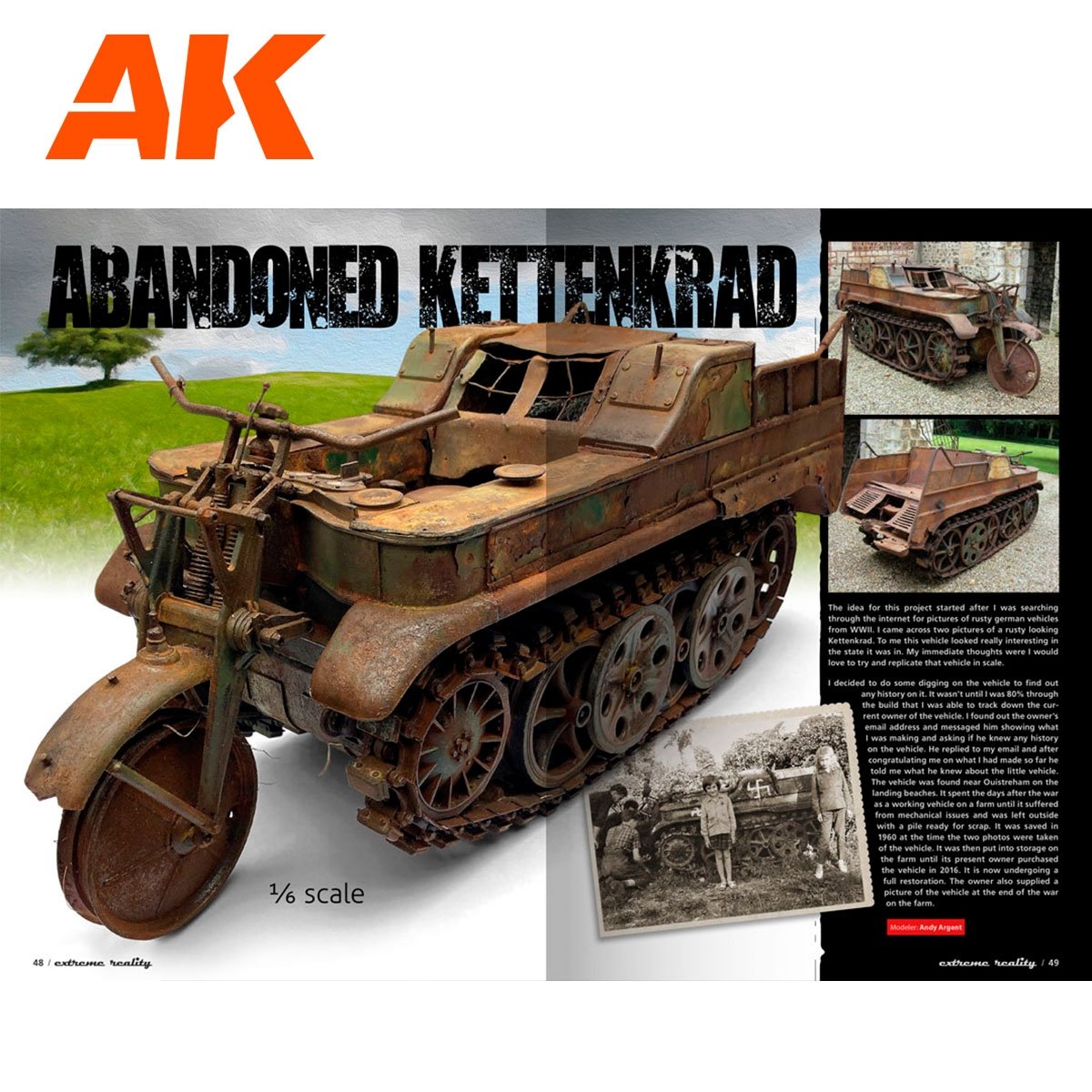 AK Interactive AK529 EXTREME REALITY 5 – THE BEAUTY OF OLD &amp;amp; WEATHERED – immagine 4