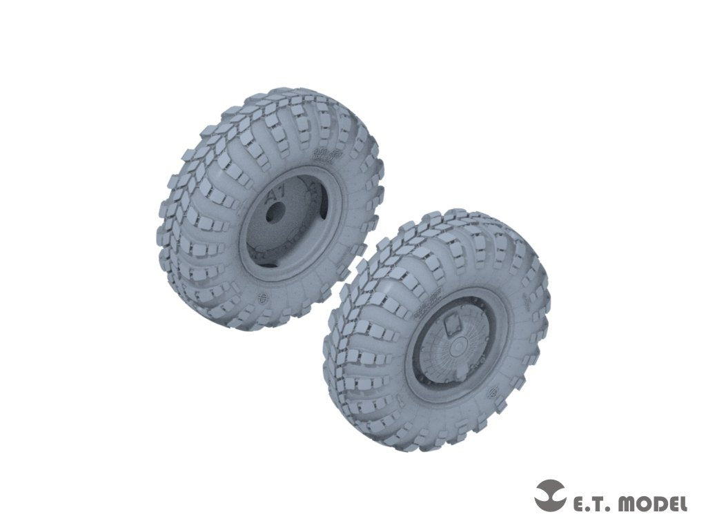 ET Model P35-113 Russian BTR-80 APC Weighted Road Wheels(Narrow) (3D Printed) For TRUMPETER Kit 1/35 – immagine 3