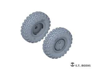 ET Model P35-113 Russian BTR-80 APC Weighted Road Wheels(Narrow) (3D Printed) For TRUMPETER Kit 1/35 – immagine 3