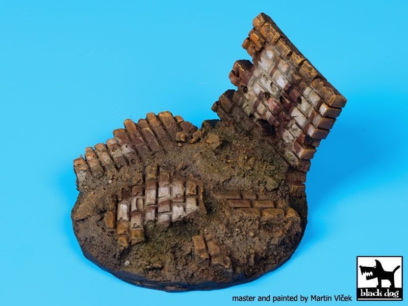 Socle de mur en ruine Black Dog D35035 1/35 – image 4