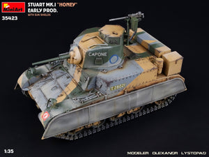 MiniArt 35423 Stuart Mk.I “Honey” Early Production w/Sun Shields 1/35 – image 10