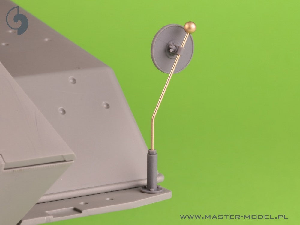 Master GM-16-006 German Vehicle Width Gauges (4 pcs., LONG - used e.g. on Sd.Kfz. 234) 1/16 – image 2