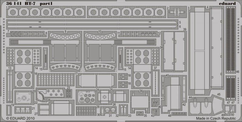 Eduard 36141 BT-7 1/35 Tamiya – Bild 2
