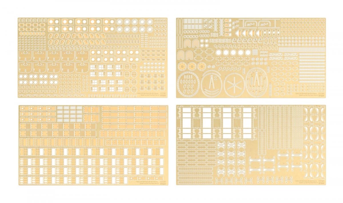 MK1 Design MS-20017 USS BB-39 ARIZONA PLUS PACK 1/200 – image 31