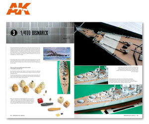 AK Interactive AK249 MODELLING FULL AHEAD 3: BISMARK &amp;amp; TIRPITZ (English) – Bild 5