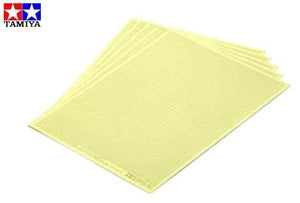 Tamiya 87129 MASKING SHEET 1MM 5pcs. (Self-adhesive paper A5 format 5pcs)
