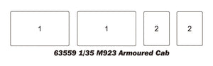 I Love Kit 63559 M923 Armoured Cab 1/35 – obrázek 5