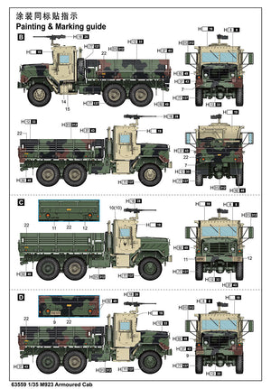 I Love Kit 63559 M923 Armoured Cab 1/35 – obrázek 6