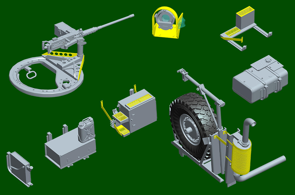 I Love Kit 63559 M923 Armoured Cab 1/35 – obrázek 10