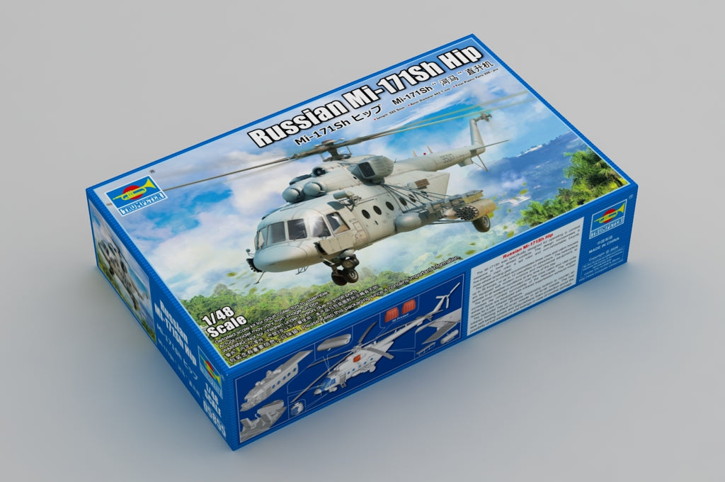 Trumpeter 05855 Russian Mi-171Sh Hip 1/48 – obrázek 2