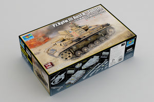 Trumpeter 00957 Pz.Kpfw.III Ausf.N Tunisia 1/16 – imagen 2