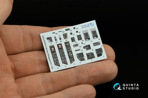 Quinta Studio QDS-48309 AV-8B Late 3D-Printed &amp;amp; colored Interior on decal paper (Hasegawa) (Small version) 1/48 – Bild 4