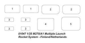 Trumpeter 01047 M270/A1 Multiple Launch Rocket System Finland/Netherlands 1/35 – Bild 11