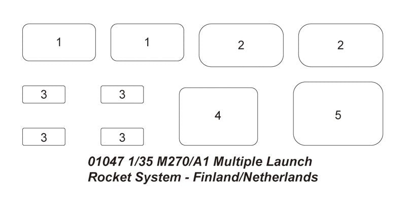 Trumpeter 01047 M270/A1 Multiple Launch Rocket System Finland/Netherlands 1/35 – Bild 11