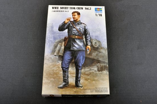 Trumpeter 00702 WWII SOVIET TANK CREW Vol.2 (1/16) – obrázek 2