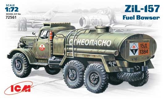 ICM 72561 ZIL-157 Soviet fuel truck 1/72