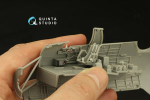 Quinta Studio QD48385 TBM-3 Avenger 3D-Printed &amp;amp; colored Interior on decal paper (Accurate miniatures/Academy) 1/48 – image 8