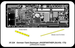 Aber 35224 German tank destroyer Jagdpanther Sd. Kfz.173 1/35 – image 5