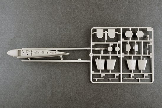Trumpeter 05910 PLAN Type 092 Xia Class SSBN 1/144 – obrázek 8