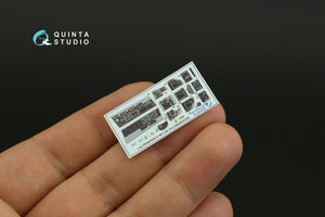 Quinta Studio QDS-48280 F/A-18C late 3D-Printed &amp;amp; colored Interior on decal paper (HobbyBoss)(Small version) 1/48 – Bild 7