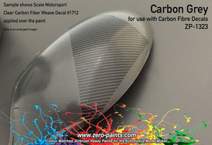 Zero Paints ZP-1323 Carbon Gray (Carbon Fiber Gray) Paint 60ml – image 2