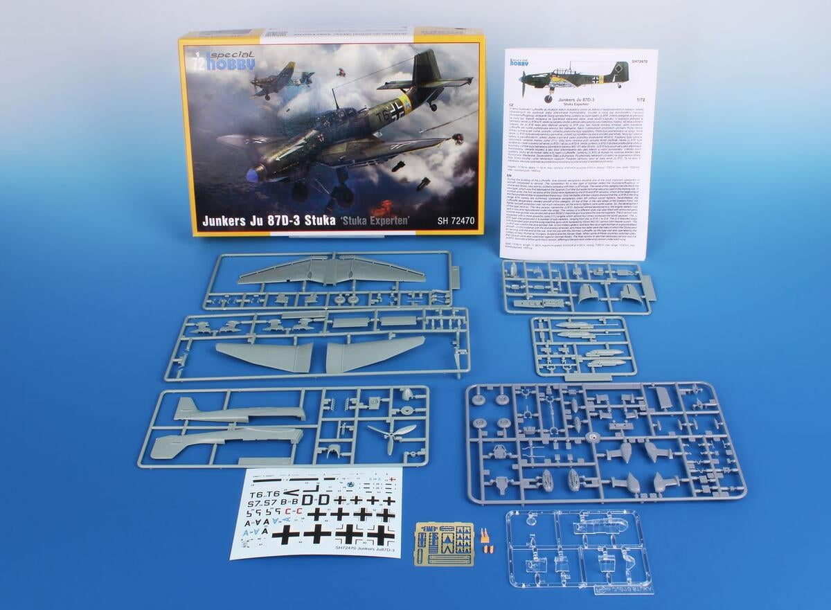 Special Hobby 72470 Junkers Ju 87D-3 Stuka &amp;#39;Stuka Experten&amp;#39; 1/72 – Bild 3