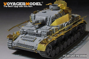 Voyager Model PE351257 WWII German Pz.Kpfw.IV Ausf.F1 LateProduction Basic For DRAGON 6957 1/35 – obrázek 10