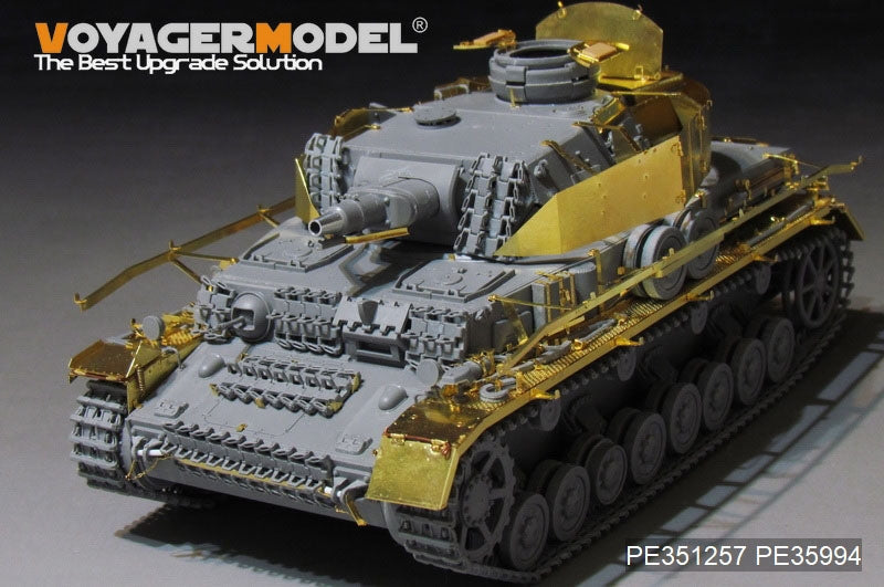 Voyager Model PE351257 WWII German Pz.Kpfw.IV Ausf.F1 LateProduction Basic For DRAGON 6957 1/35 – obrázek 10