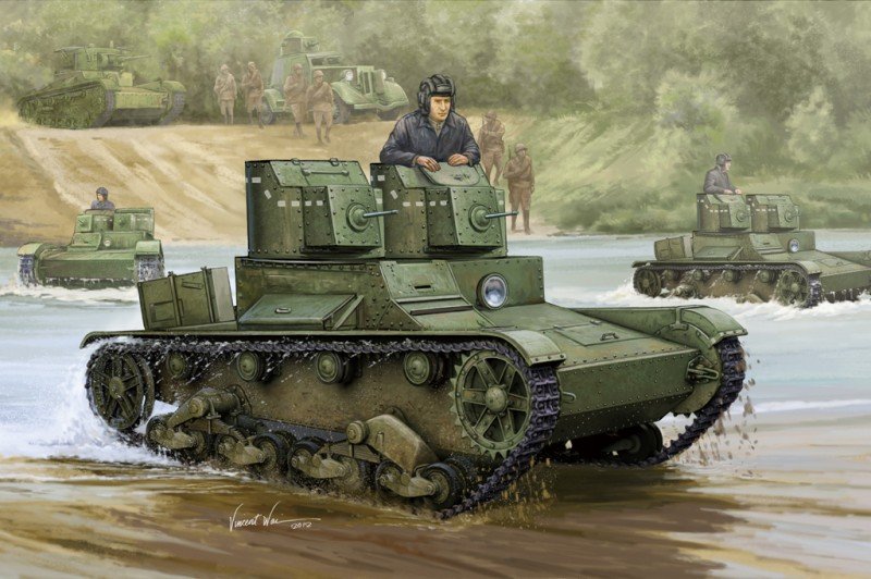 Hobby Boss 82494 Soviet T-26 Light Infantry Tank Mod.1931 1/35