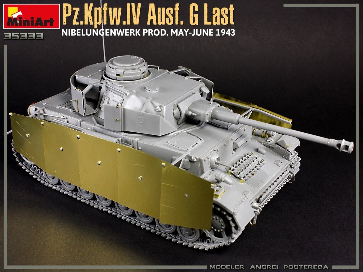 MiniArt 35333 Pz.Kpfw.IV Ausf. G Last/Ausf. H Early. NIBELUNGENWERK PRODUCED BY MAY-JUNE 1943. 2 IN 1 INTERIOR KIT 1/35 – image 5