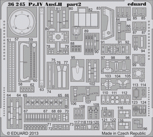 Eduard 36245 Pz. IV Ausf. H 1/35 Italeri – obrázek 2