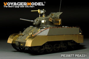 Voyager Model PEA331 WWII US M3A3 Stuart Fenders/Side skirts (FOR AFV CLUB KIT) 1/35 – obrázek 3