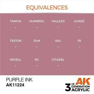 AK Interactive AK11224 PURPLE – INK 17ml – image 3