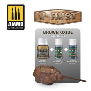 Ammo of Mig 2256 U-RUST OXIDE GRIME (40ml) – immagine 2