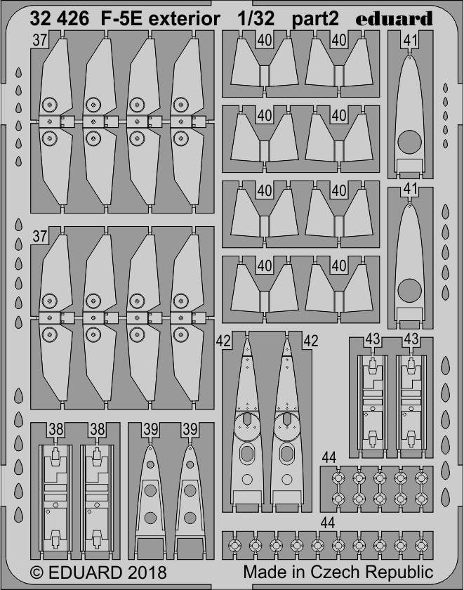 Eduard BIG3393 F-5E 1/32 KITTY HAWK – Bild 5