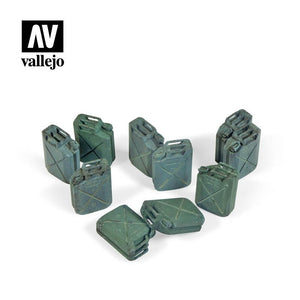 Vallejo SC206 Diorama Accessories Allied Jerrycan set 1/35