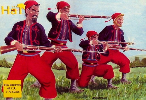 Hat 8004 American Civil War Zouaves 1/72