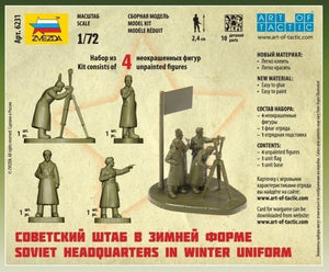 Zvezda 6231 Soviet HQ Winter 1/72 – obrázek 3