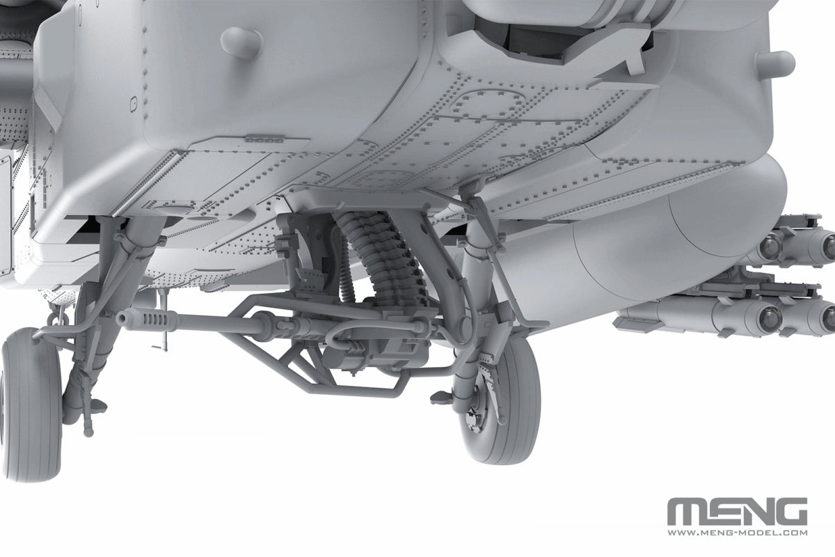 Meng Model QS-005 AH-64 D Saraf - Heavy Attack Helicopter (Israeli Air Force) 1/35 – Bild 8