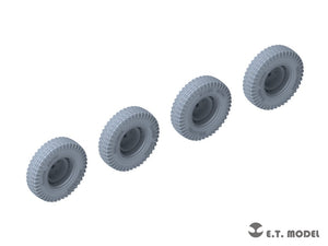 ET Model P35-102 WWII German Sd.Kfz.234 Small Diameter Weighted Wheels Type.2 1/35 – image 3