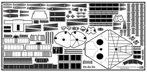MK1 Design MS-20020 DKM Battleship SCHARNHORST RADAR &amp;amp; MAST PARTS for Trumpeter 1/200 – image 7