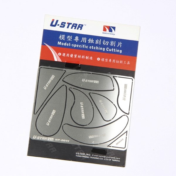 U-Star UA-80013 Etch Slide Cutting Blade - Blade Set