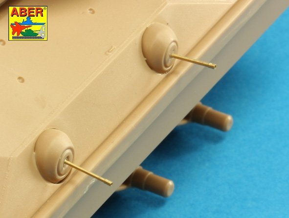 Aber 35L-221 Set of barrels for US M16A1 or M231 5.56mm gun barrels x 6 pcs. 1/35 – Bild 4